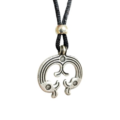 Lunular Anhänger Halskette Luna Mond Mähren Tschechisch Slawisch Talisman Sch...
