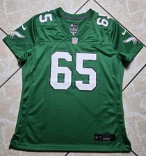 NEW Lane Johnson Philadelphia Eagles Nike NFL Kelly Green Jersey Womens L $130