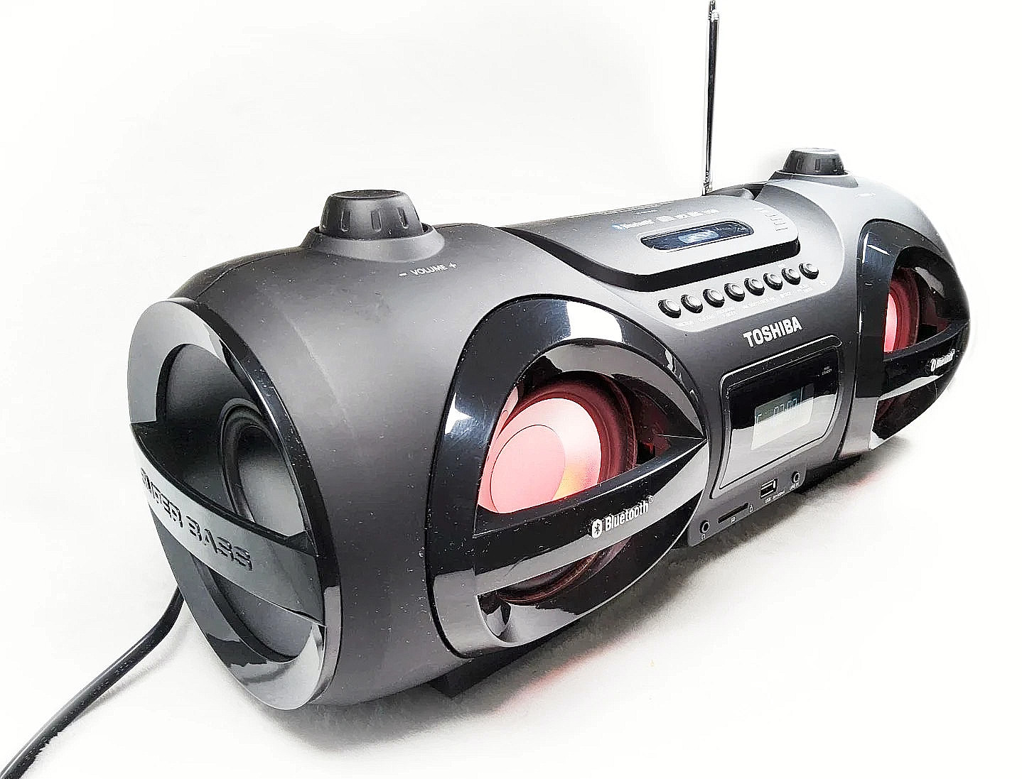 Toshiba Bluetooth Boombox TY-CWU500 Speaker Subwoofer Eq Usb