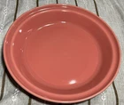 New ListingFiesta Flamingo Pink 10.5” Deep Dish Pie Plate Pan Homer Laughlin USA Post 86