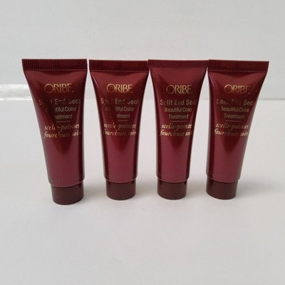Lot Of 4- Oribe Split End Seal Beautiful Color Treatment .5fl Oz/15ml Travel Sz