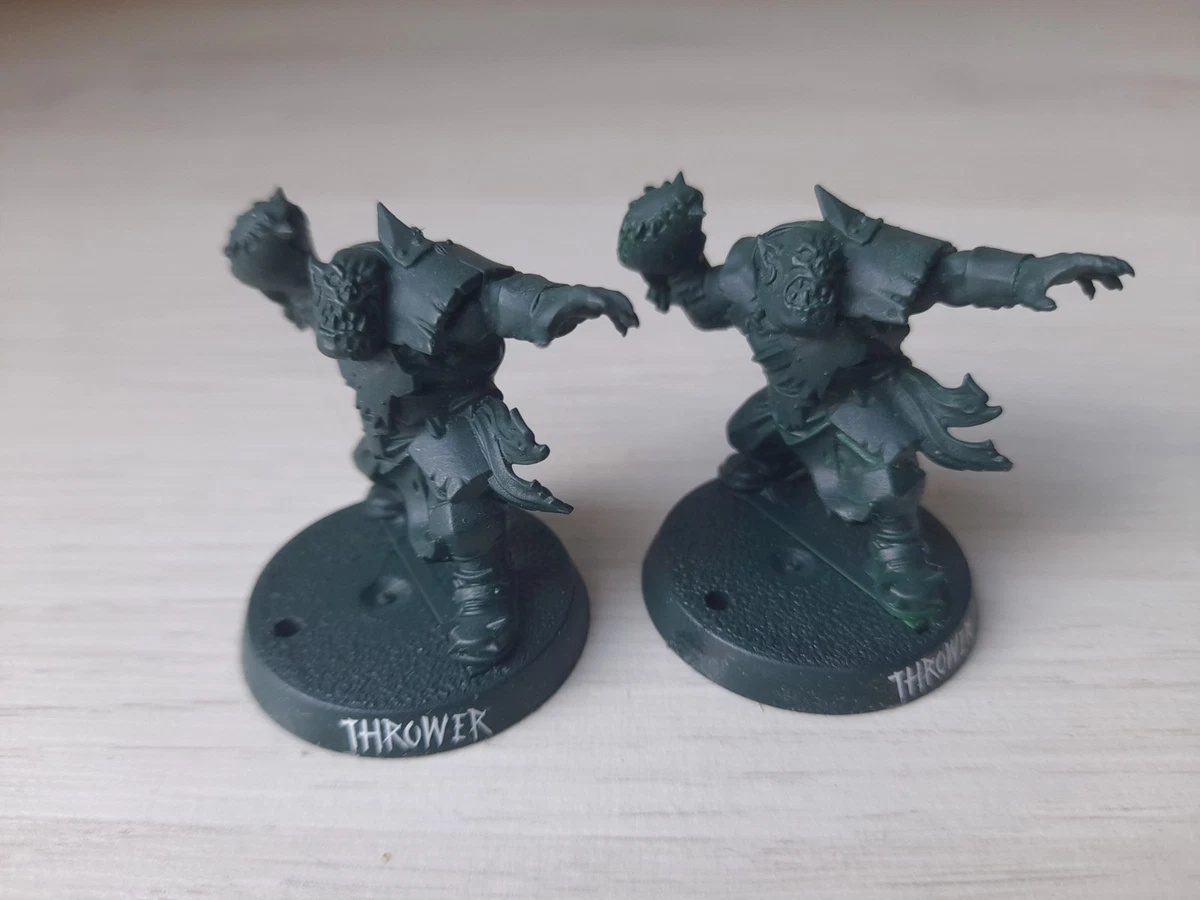 Blood Bowl Ork Team mit Goblins