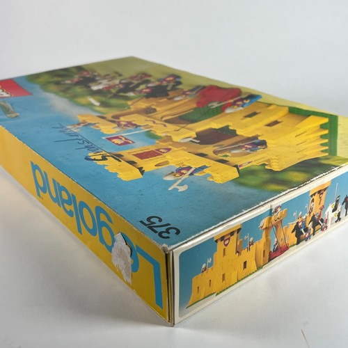 1978 Lego 375 (Box only) Ritterburg Classic Castle Vintage Knights - Picture 7 of 9