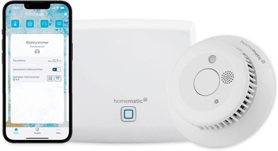 Homematic IP Mini Smart Rauchmelder Starter-Kit 158097A1