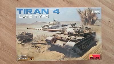 MiniArt 1:35 Tiran 4 late Type ''Interior Kit'' (37029) + IDF Dozer Blade (37030)
