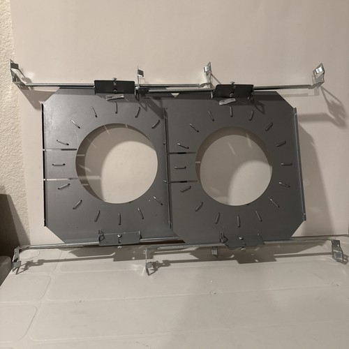 2-Fluxwerk 6 in. Mounting Frame for Round Recessed Lights PN#TC1RR05 NEW - Picture 1 of 7