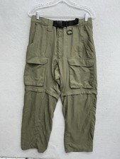 Boy Scouts BSA Pants Mens 30x30 Relaxed Green Switchback Convertible Uniform