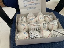 12 - One Dozen ERIC KARROS  1994 LA Dodgers Photo Balls MLB Approved