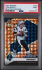 2021 PANINI MOSAIC REACTIVE ORANGE #283 TOM BRADY PSA 9