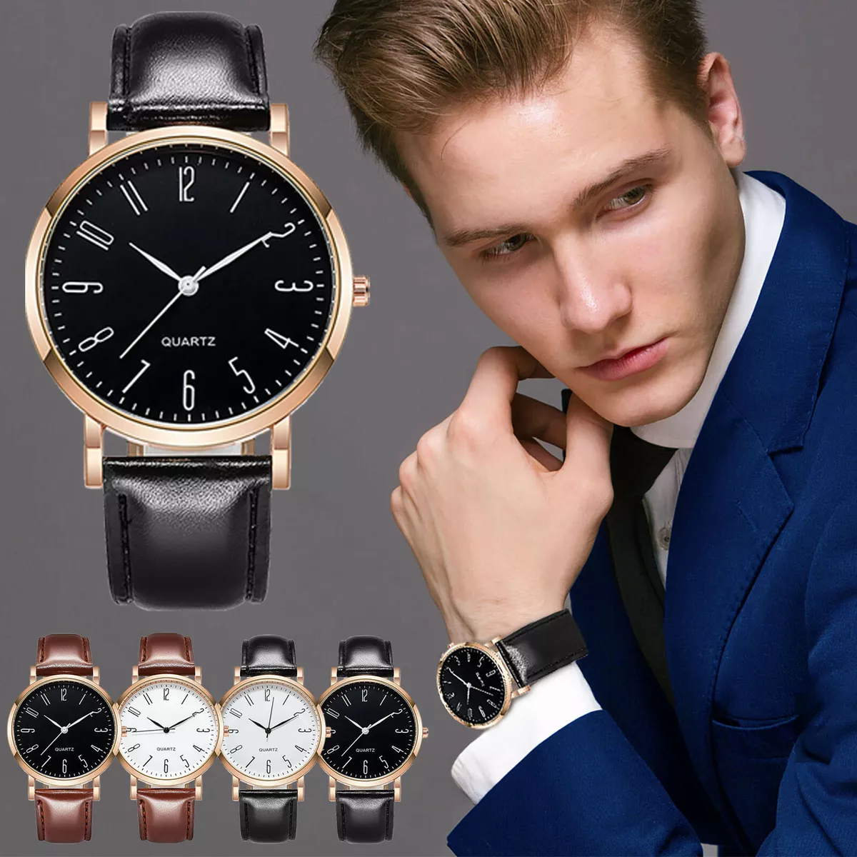 Watches For Men Minimalism Watches For Men Mesh Strap Watch Classic Black  Watch Man Clock Male Business Casual Quartz Watches High Quality Watches