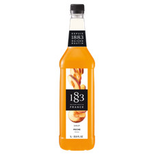 Maison Routin 1883 Sciroppo Pesca, 1,0L PET Confezione da 1