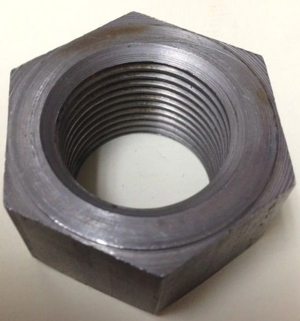 ACCURATE (1) 1"-14 Hex Nut Fine thread UNF fastener 1 Inch 1-14 Finished Steel Plain