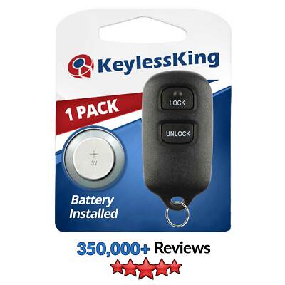 Replacement Car Key For 2000-2006 Toyota MR2 Spyder - Black Key With Immobilizer Chip