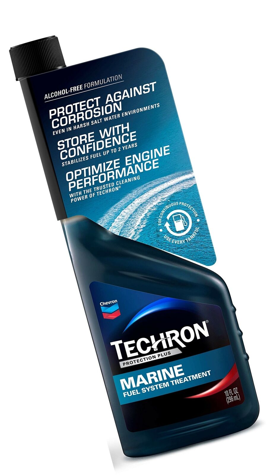 Chevron 266708338 Techron Protection Plus Marine Fuel System Treatment, 10oz,...