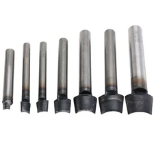 Steel Quarter Round Leather Craft Arc End Cutter Punch Strap Belt Wallet tools