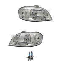 Scheinwerfer Set H4 FüR Chevrolet Aveo/Kalos Stufenheck T250 T255 Inkl. Lampen