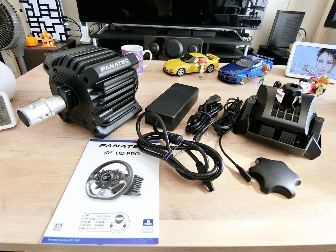 FANATEC DD Pro + Boost Kit 180 (8Nm) For PS5 Very Good Condition