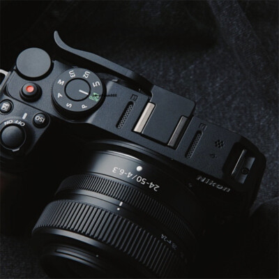 Aluminum Hot Shoe Thumb Up Grip for Nikon Z30 Camera Support