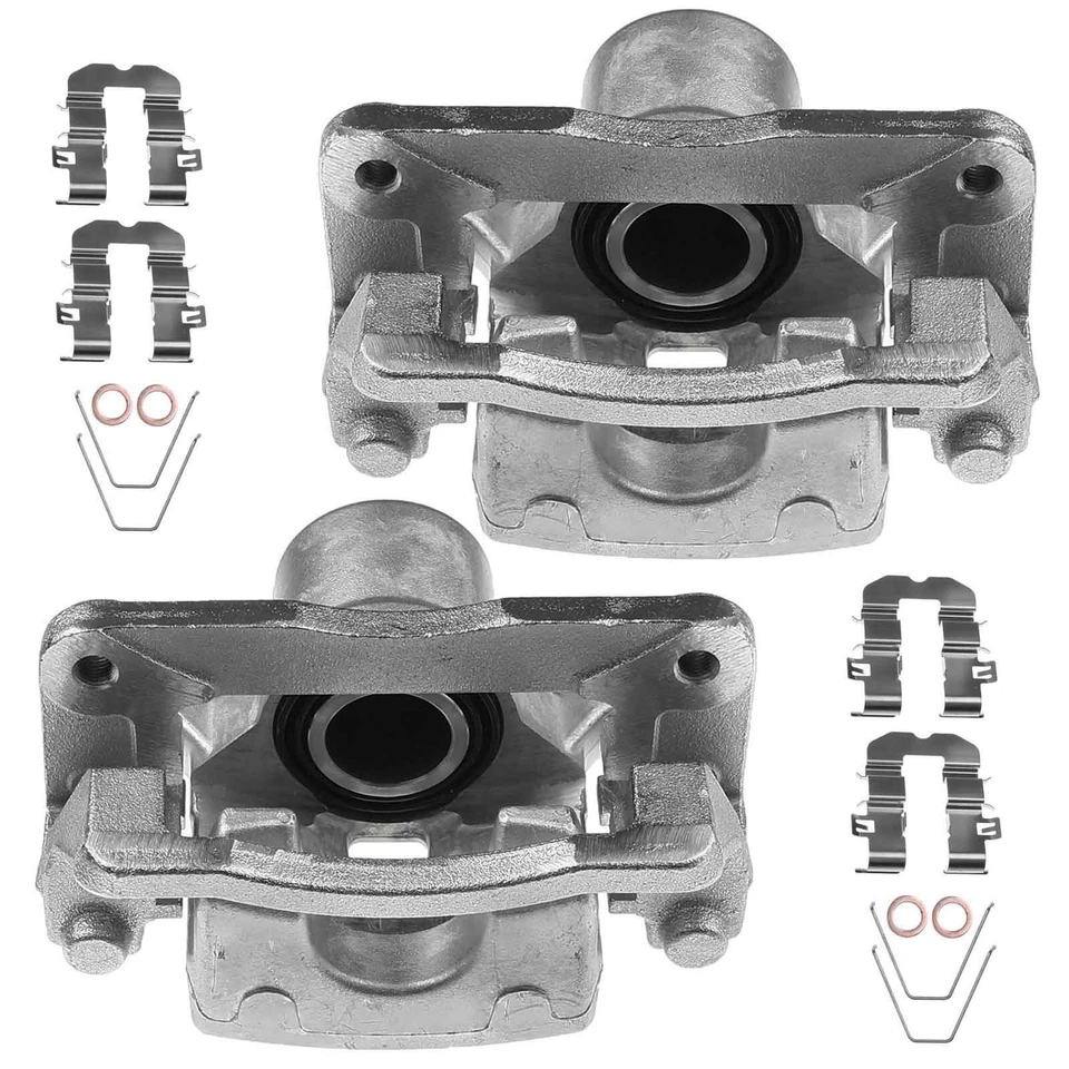 Par de pinzas de freno de disco traseras con soporte para Kia Sedona 2015 2016 2017-2021 Foto 3 de 4