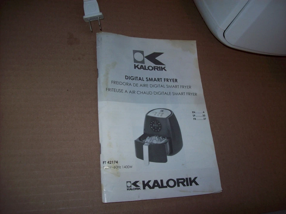 Kalorik Digital Smart 油炸锅 状况完好 清洁 工作状态 — 第 2/4 张图片