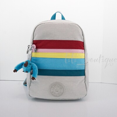 kipling rainbow backpack