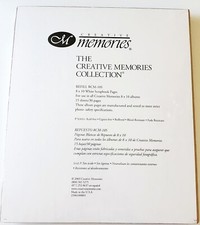 Creative Memories 8 X 10 White Scrapbook Refill Pages NIP 2003