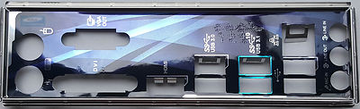 ASUS I/O IO SHIELD BLENDE BRACKET H110M-PLUS D3   NEU/NEW