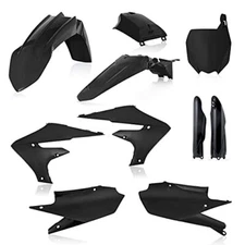 Acerbis Full Plastic Kit & Tank Cover (2736350001) Black -Yamaha YZ 450F 2018-22