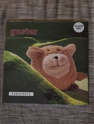 GUSTER PARACHUTE GREEN/BLACK SPLATTER VINYL NEW