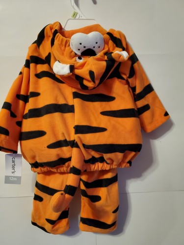 New with Tags! Carters Baby Tiger Outfit or Costume 2 Pc Soft/Cozy 12 Month - Picture 3 of 5