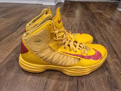 Nike Hyperdunk 2012 Sport Pack China Colorway - Red Yellow Mens 12 - 524934-701