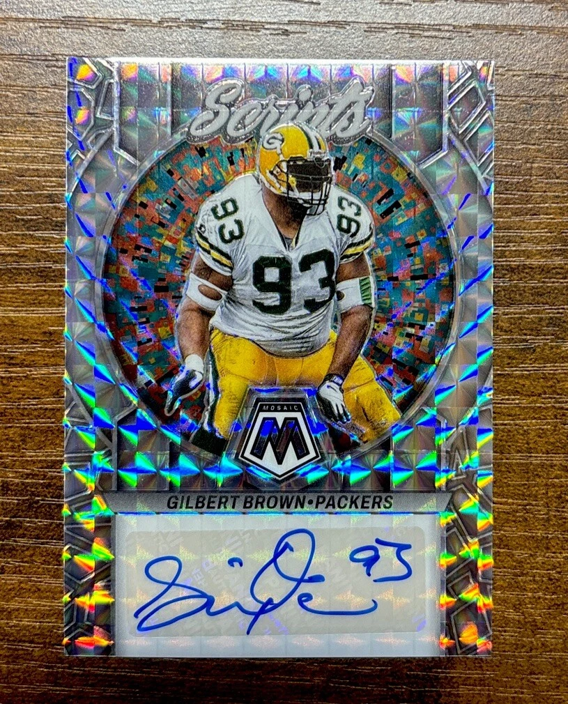 Gilbert Brown trading card