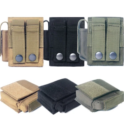 Outdoor Tactical Molle Pouch Utility Lighter Belt Waist Bag for Cycling Hiking