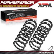 2x Federn Fahrwerksfeder Hinten für Chevrolet Captiva C100 C140 Opel Antara L07