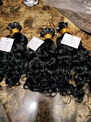 100% Flat Tip Brazilian Human Hair