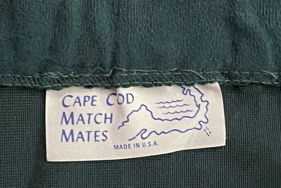 Falda acampanada vintage CAPE COD MATCH MATES hasta la rodilla hecha en EE. UU. Mujeres 34 verde Foto 4 de 4