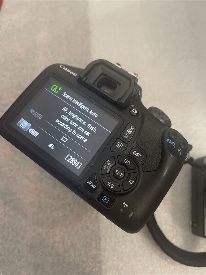 Canon EOS Rebel T7 24.1MP dSLR Camera Kit w/EFS 1855MM IS Lens 32GB eBay