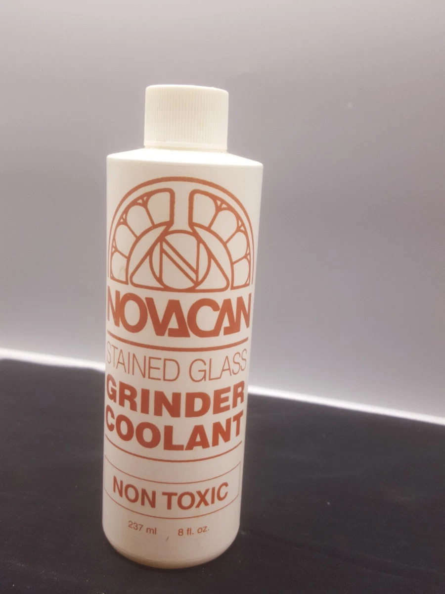 Novacan Stained Glass Grinder Coolant 8 oz., Stained Glass Patina