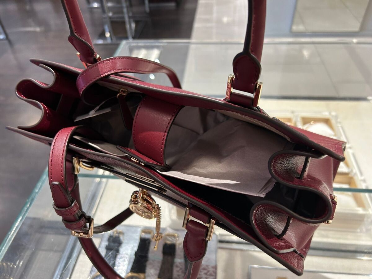 Michael Kors Hamilton Medium Satchel Leather Shoulder Bag Michael Kors Hamilton Medium Satchel Leather Shoulder Bag