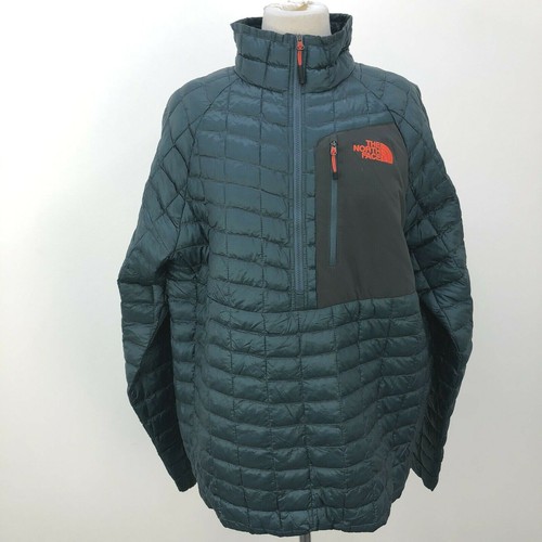 north face orange bubble jacket