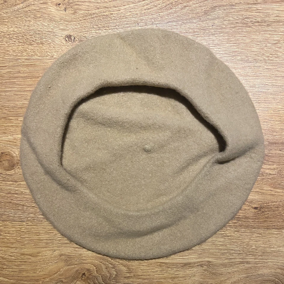 Sombrero Parkhurst Beige Crema 100% Lana Mujer Invierno Boya Hecho en Canadá Foto 2 de 4