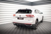 Maxton Design Heckspoiler Lippe Passend FüR Vw Atlas Cross Sport Schwarz Hochgla