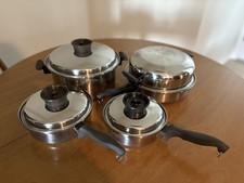 Townecraft Chefs Ware Cookware Set 5 Ply Multi Core Stainless Steel Waterless