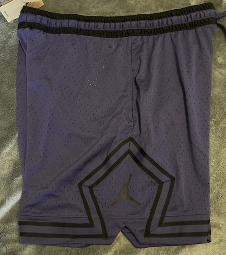 2XL Nike Air Jordan DRI-FIT Basketball Shorts Flight Diamond Purple DX1487-502 - Picture 8 of 9
