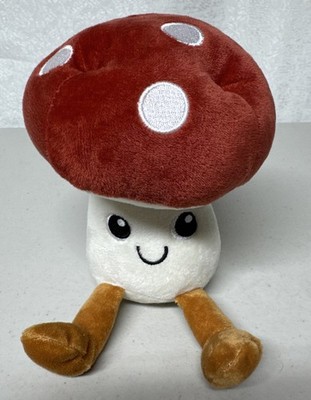Bow Wow Pet Plush Mushroom Squeaky Chew Toy From World Market B