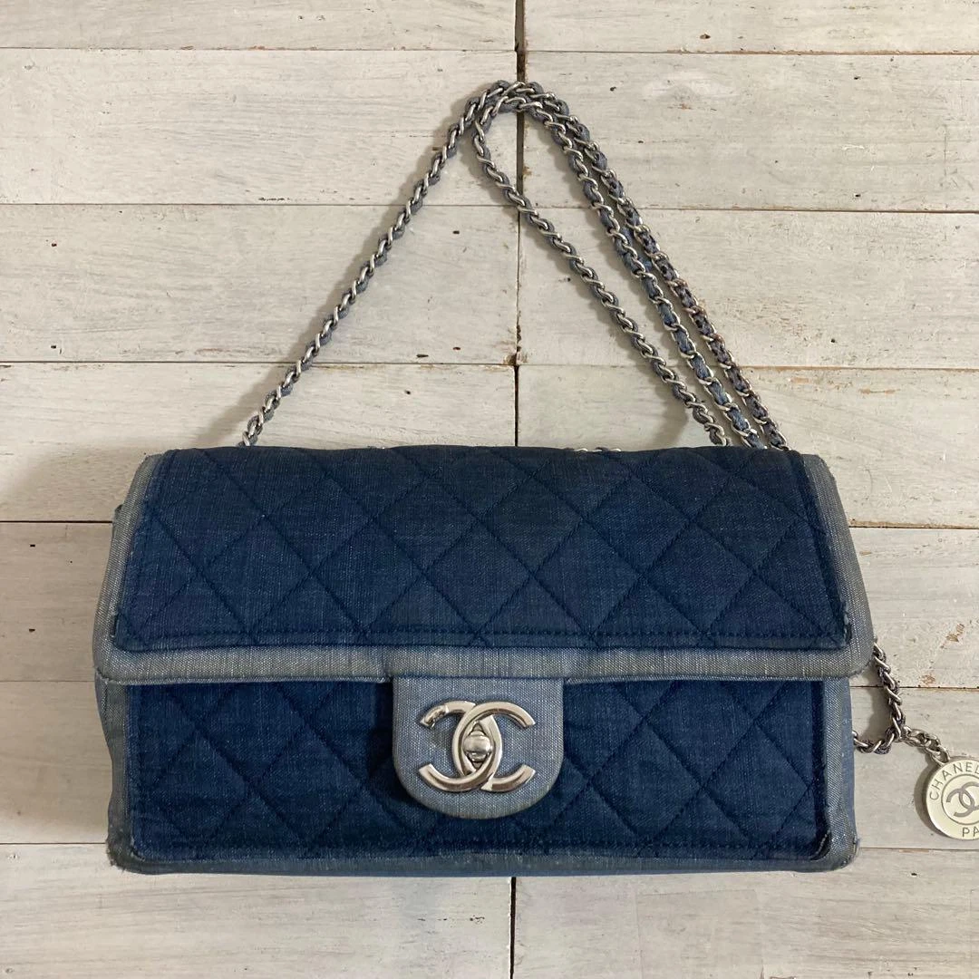 CHANEL Denim Exterior Quilted Bags & Handbags for Women for sale
