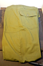 OG-107 US Army Trousers 34 x 33 Cotton Sateen Zip Fly