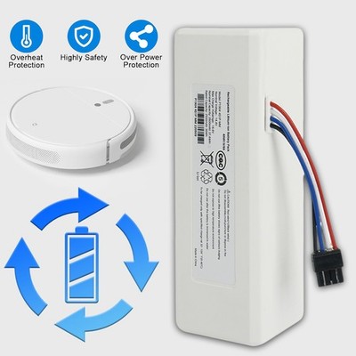 14.4V 2600mAh Ersatzakku für Xiaomi Mijia 1C P1904-4S1P-MM Robot Vacuum Cleaner