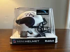 Justin Jefferson signed Lunar Eclipse Vikings mini helmet - Becket (BAS) Auth