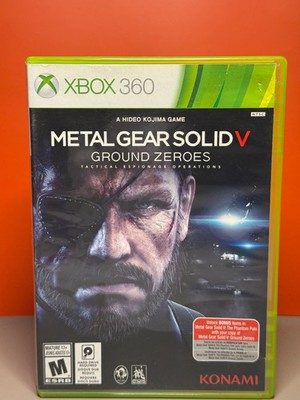 Metal Gear Solid V: Ground Zeroes (Microsoft Xbox 360, 2014) CIB w/Manual Tested